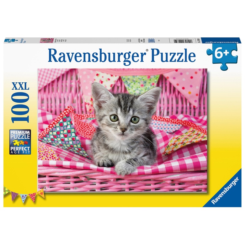 Ravensburger 129850 100P XXL Cute Kitty