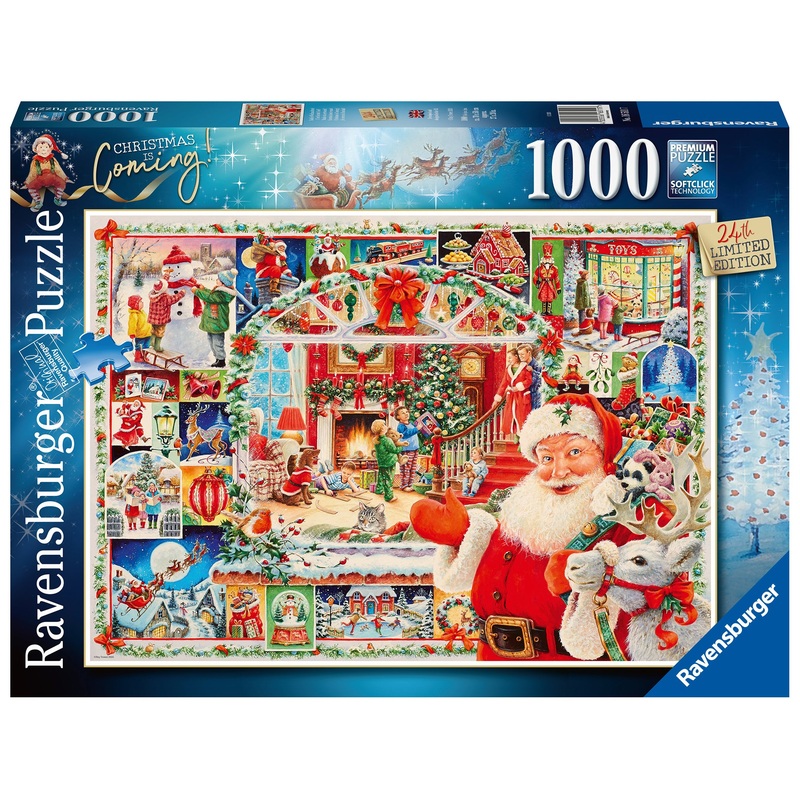 Ravensburger 165117 1000 P Christmas is coming!
