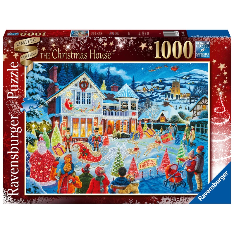 Ravensburger 168491 1000 P The Christmas House