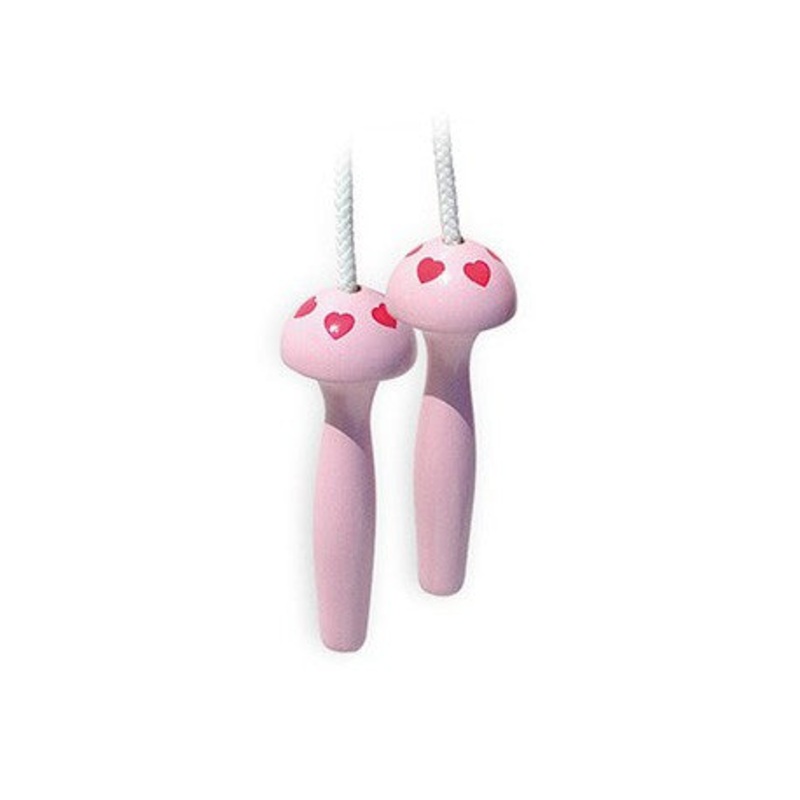 Vilac Pink Heart Skipping Rope