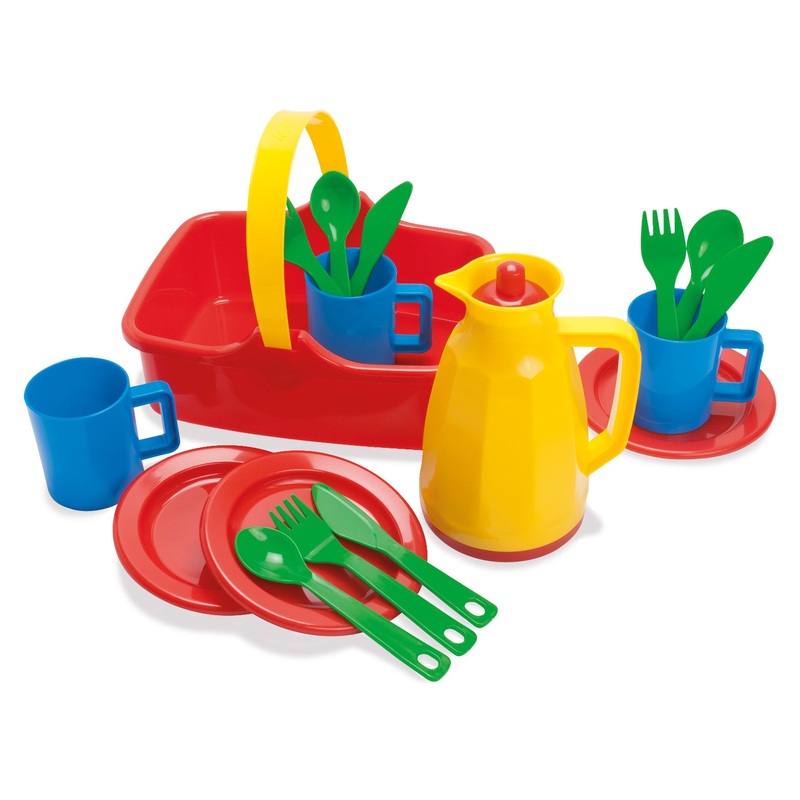 Dantoy Classic-Picnic Set For 3 Pers In Net