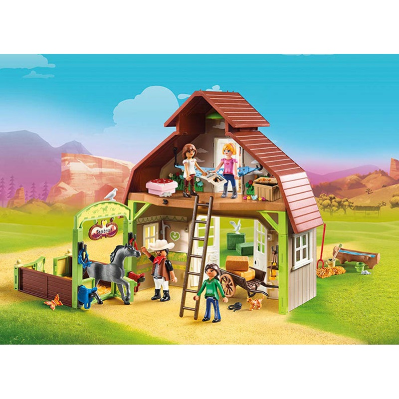PLAYMOBIL Dreamworks Spirit II – Barn with Warehouse