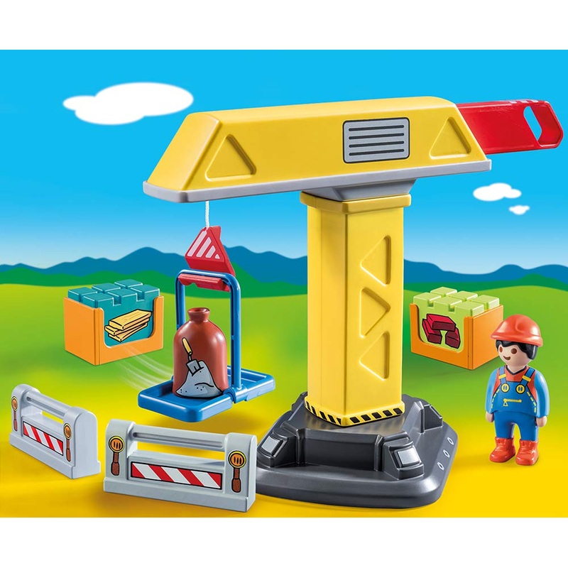 Playmobil 123 Construction Crane