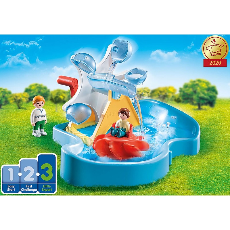 PLAYMOBIL 70268 123 Water Wheel Carousel