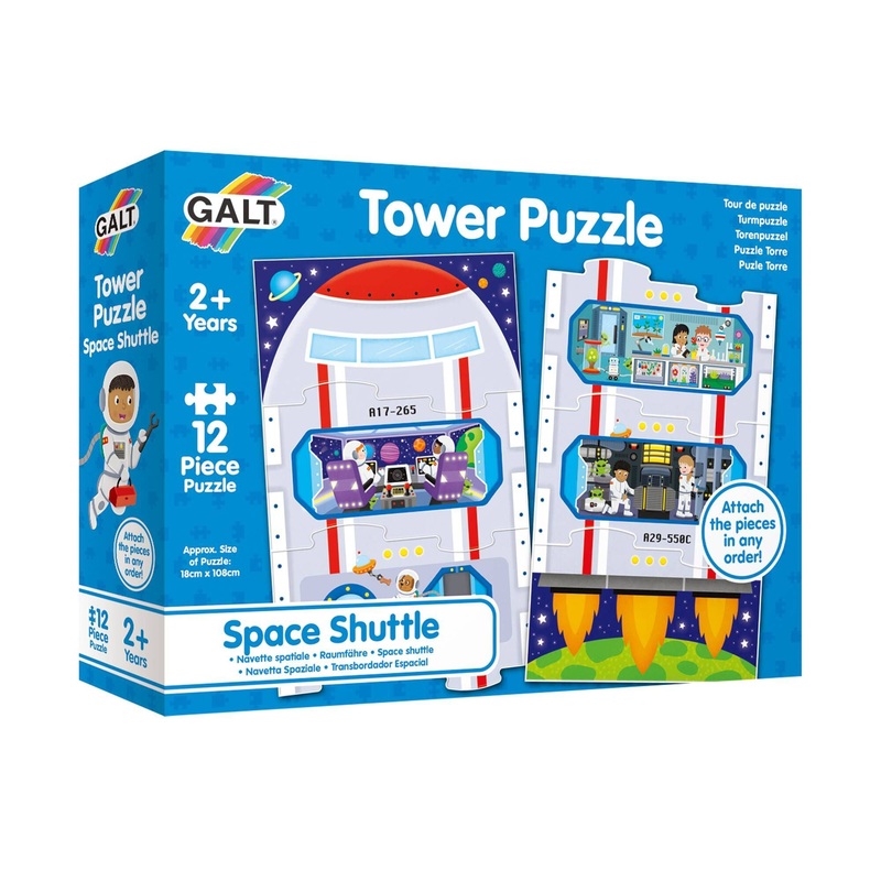 GALT 1005554 Tower Puzzle-Space Shuttle