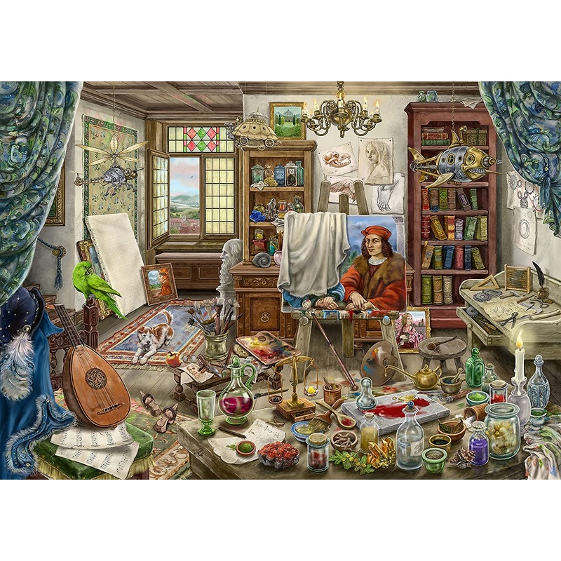 Ravensburger 167821 759 Pieces Escape 10 Artist’s Workshop