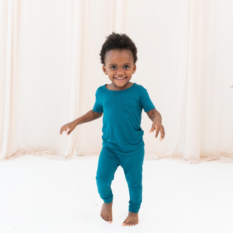 Short Sleeve with Pants Pajamas in Loch