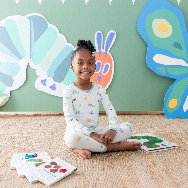 Long Sleeve Pajamas in The Very Hungry Caterpillar and Friends