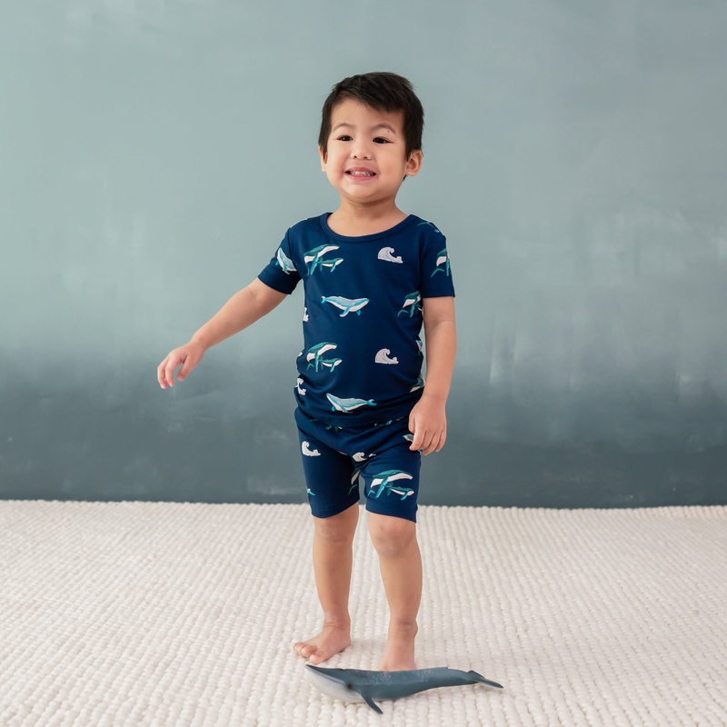 Short Sleeve Pajamas in Humpback
