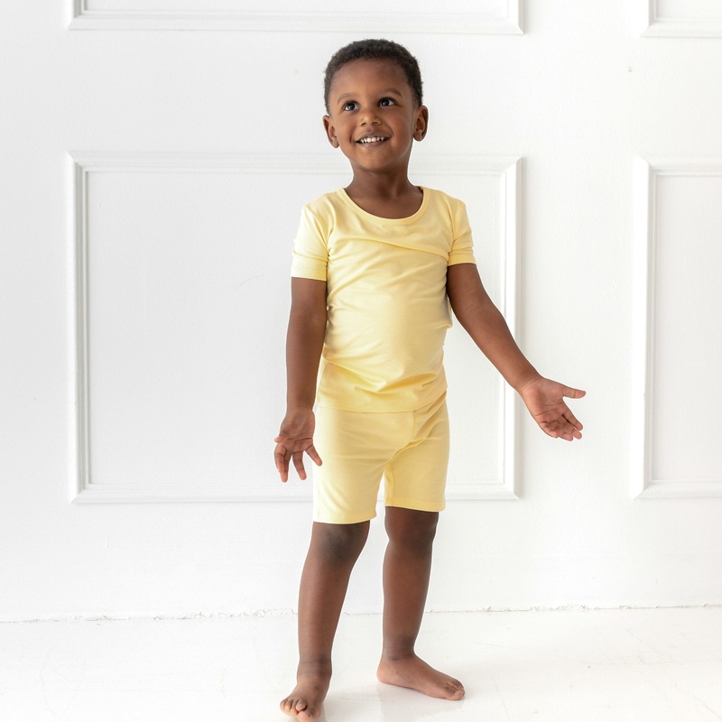 Short Sleeve Pajamas in Lilikoi