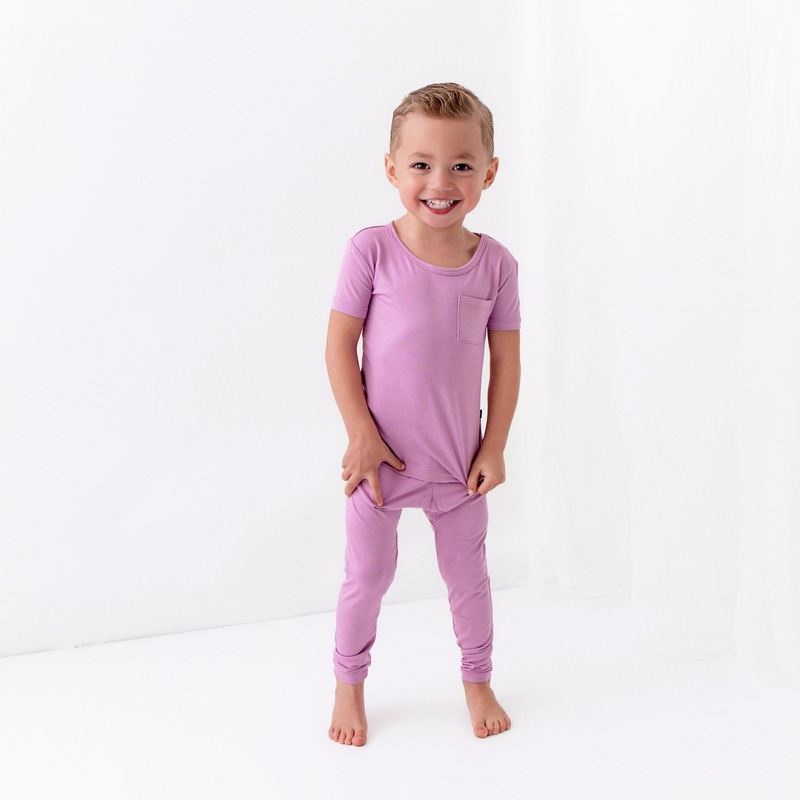 Short Sleeve with Pants Pajamas in Poi