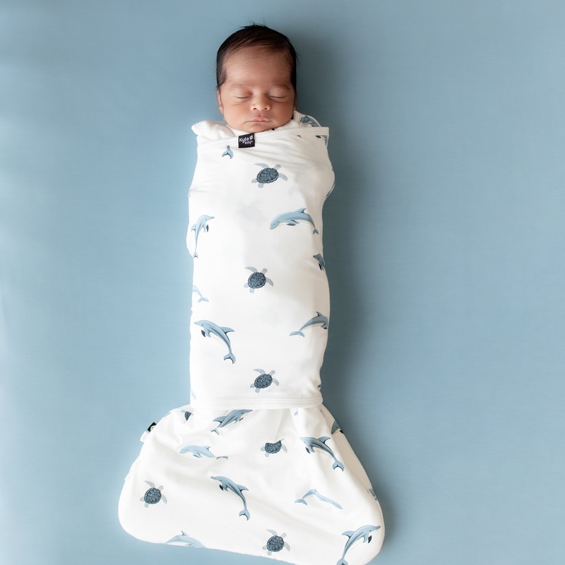 Sleep Bag Swaddler in Dolphin 1.0