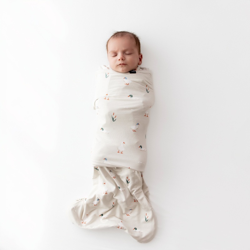 Sleep Bag Swaddler in Duck 0.5