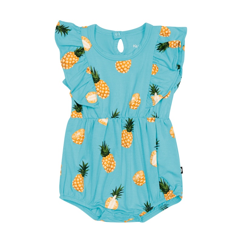 Bubble Romper in Pineapple