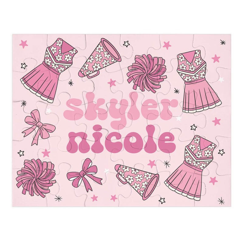 Kids Personalized 30 Piece Puzzle | Cheer Squad