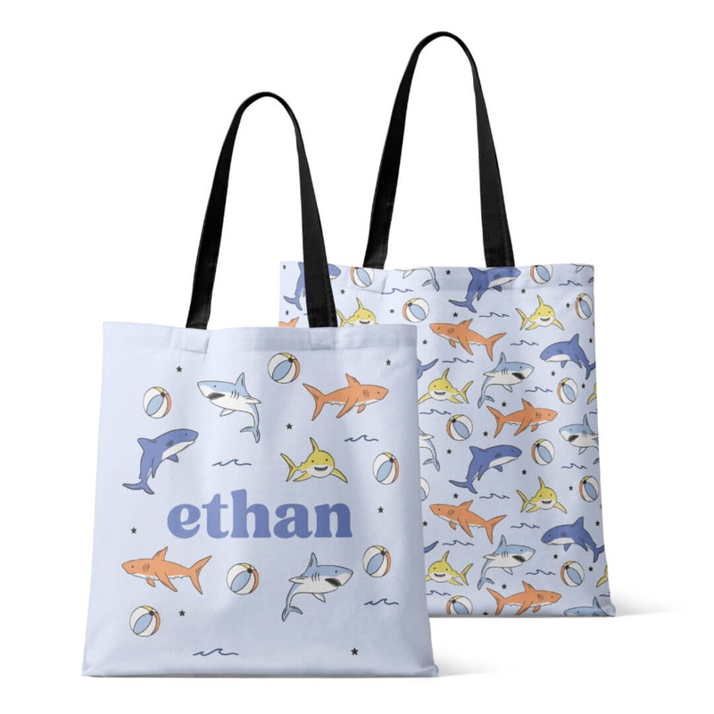 Personalized Tote Bags | Shark Bait