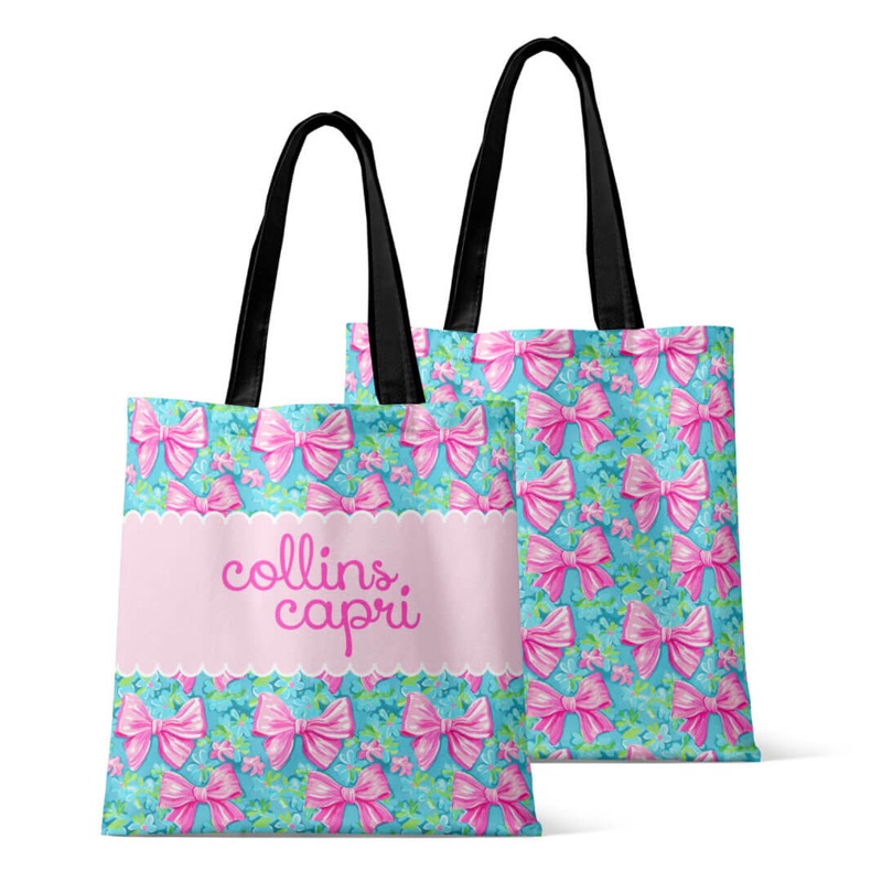 Personalized Tote Bags | Beachy Bows