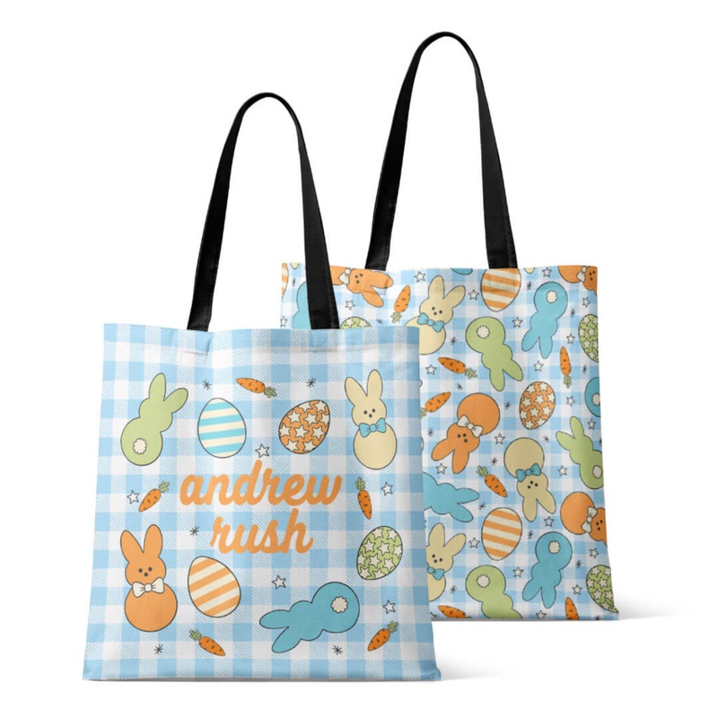 Personalized Tote Bags | Cottontail Cuties KNIL14710167733