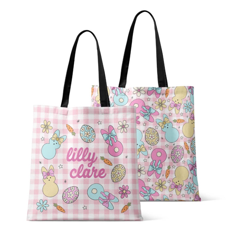 Personalized Tote Bags | Cottontail Cuties KNIL14710167743