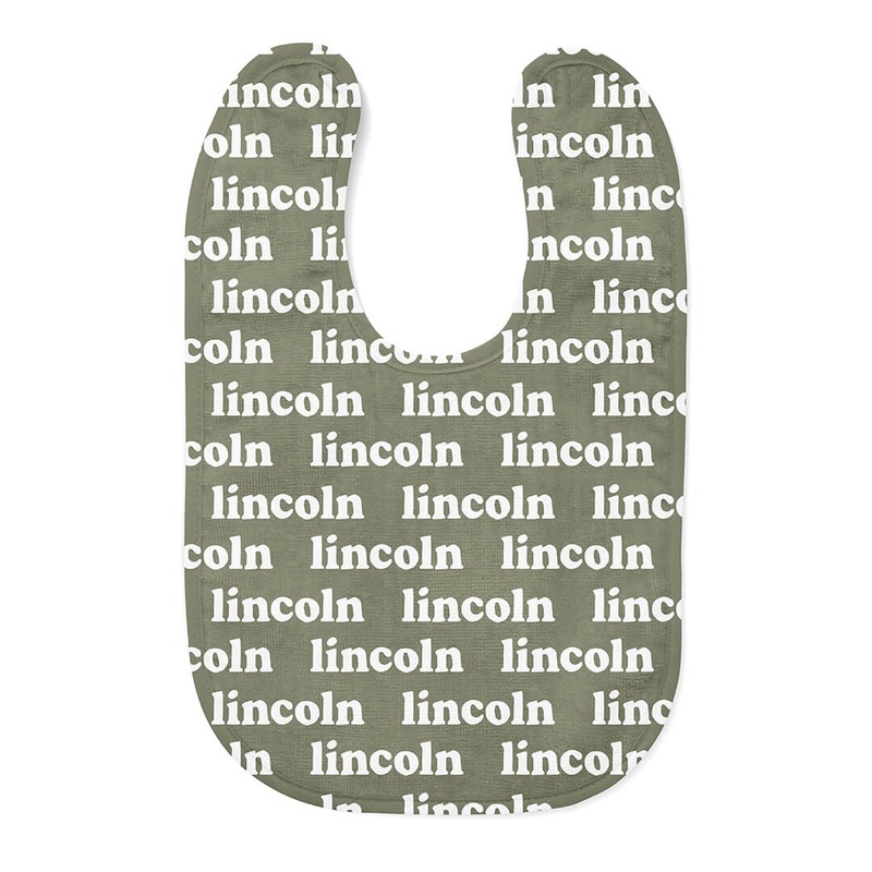 Personalized Baby Name Bib | Hunter