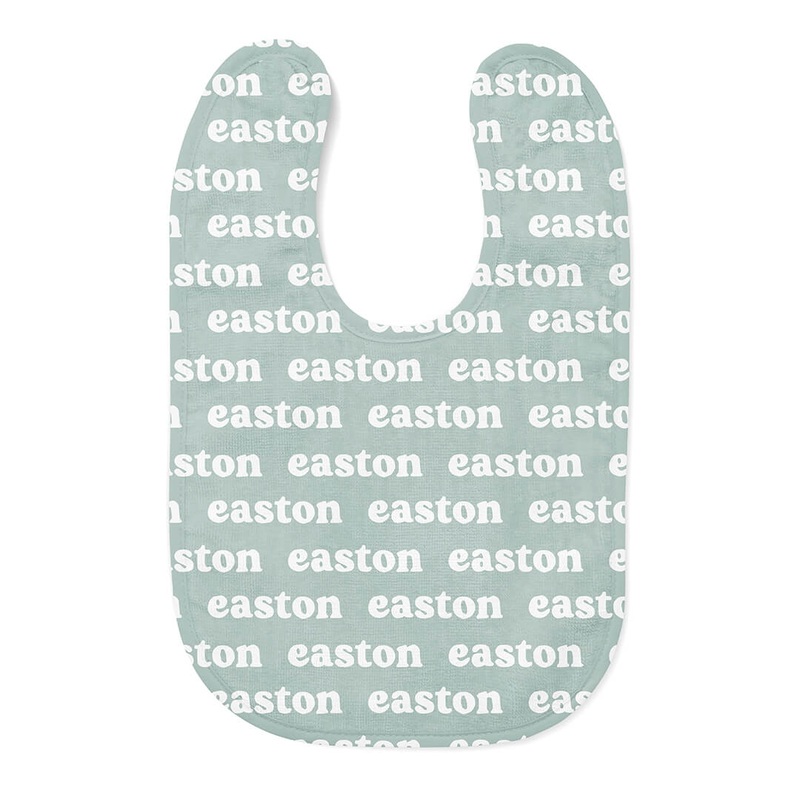 Personalized Baby Name Bib | Mist