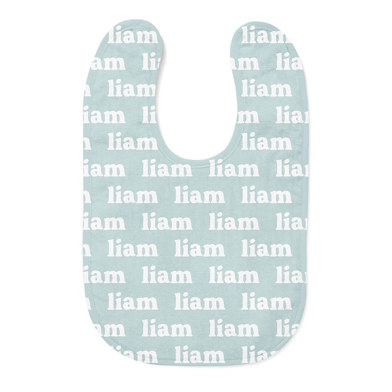 Personalized Baby Name Bib | Pacific