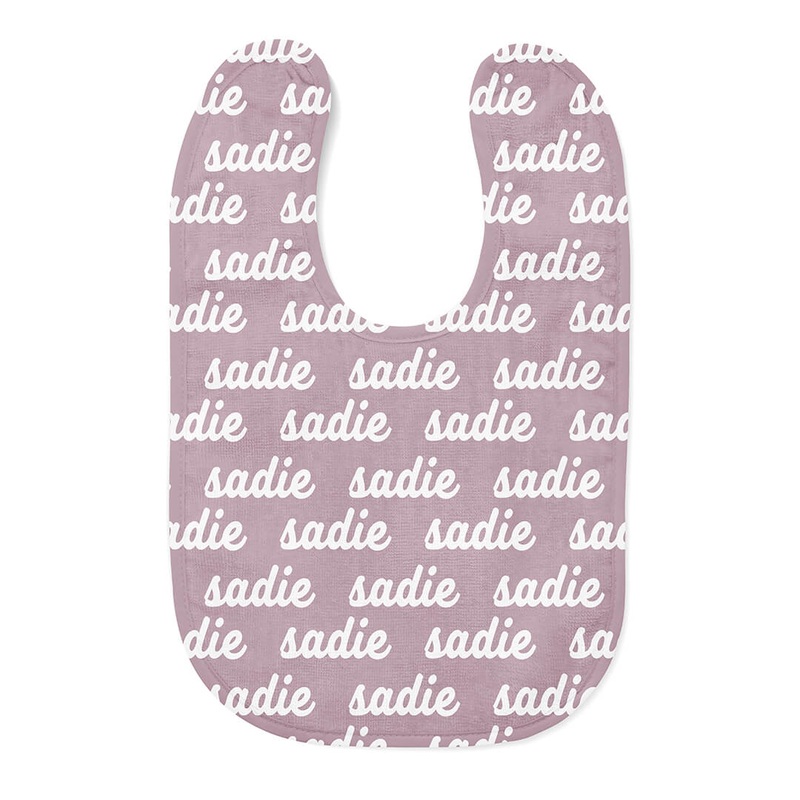 Personalized Baby Name Bib | Violet