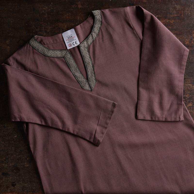 Cotton Viking Tunic – Brown