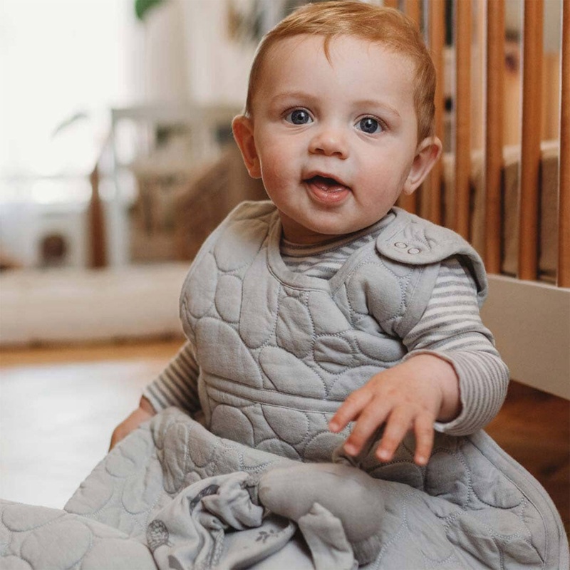 Merino Wool/Cotton Go Go Sleeping Bag – Winter Weight – Light Grey