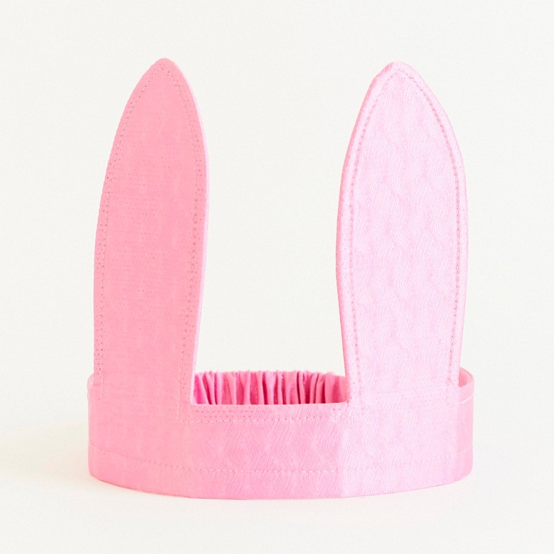 Silk Bunny Ears – Strawberry Moon