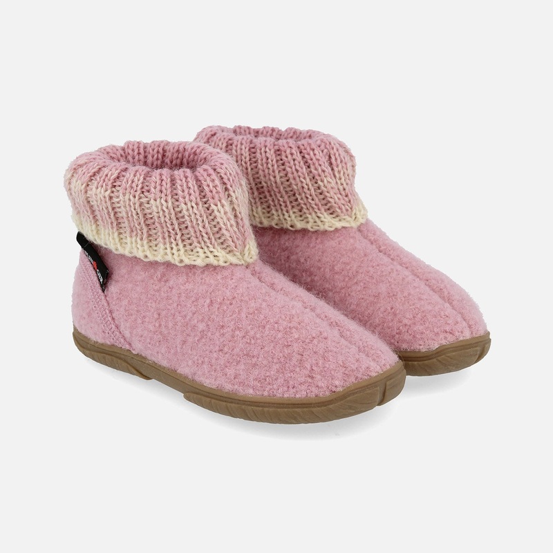 Boiled Wool Yuki Slipper Boot – Powder