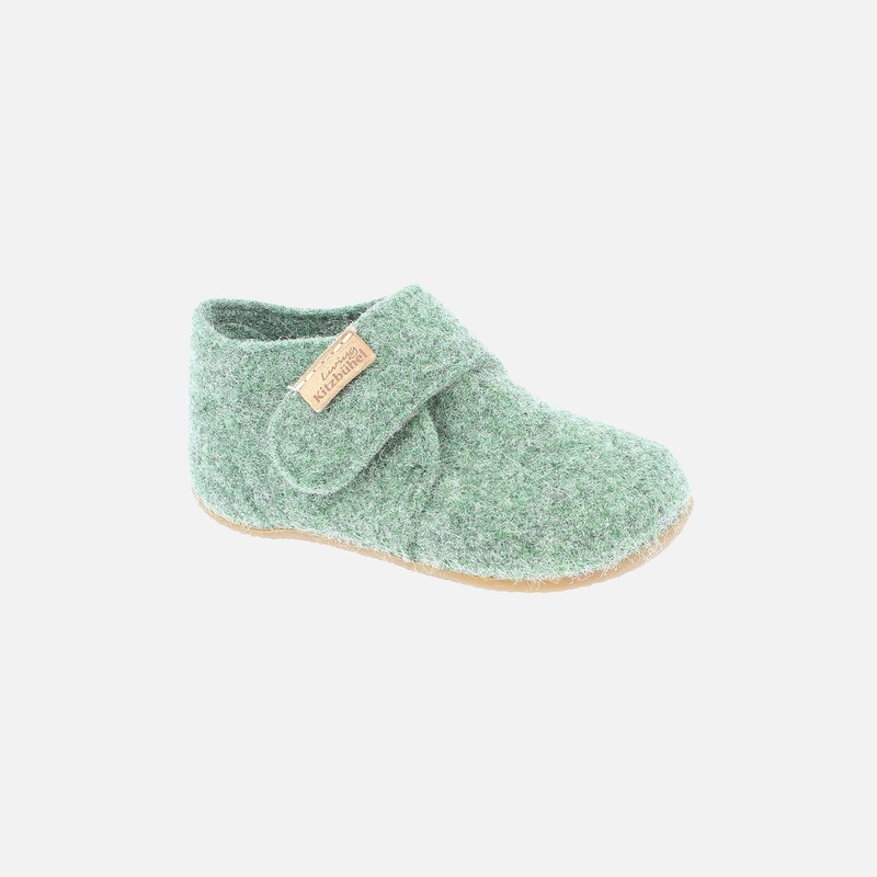 Felted Wool Slipper Shoe – Forest N672750035