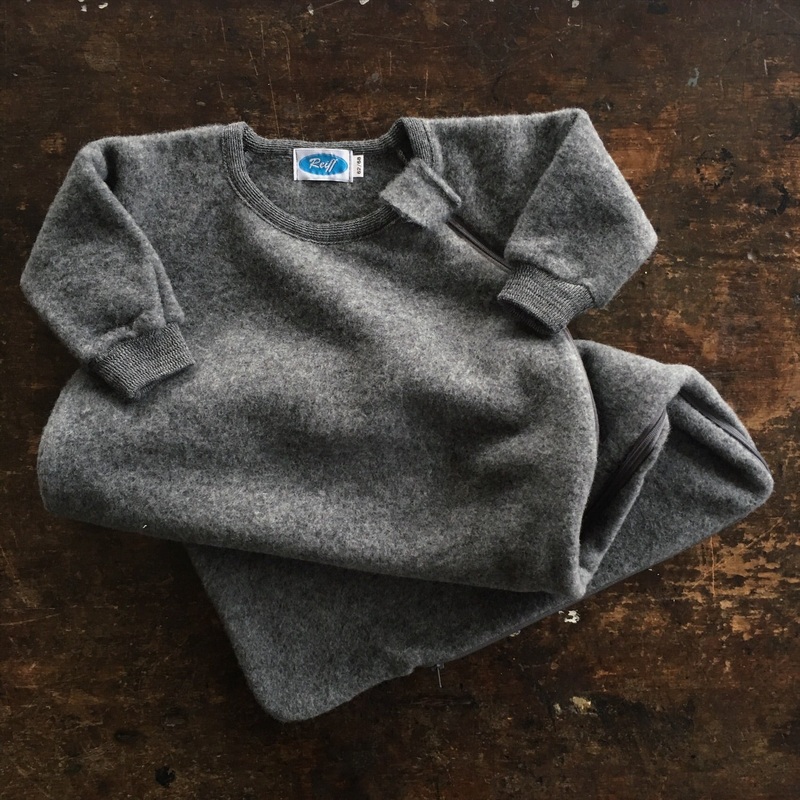 Merino Wool Fleece LS Sleeping Bag  – Slate