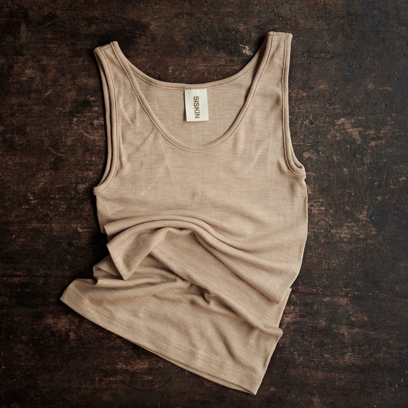 Swift Womens Top – Merino Wool & Silk – Sandstorm