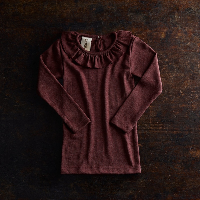 Wren Top – Merino Wool & Silk – Fig