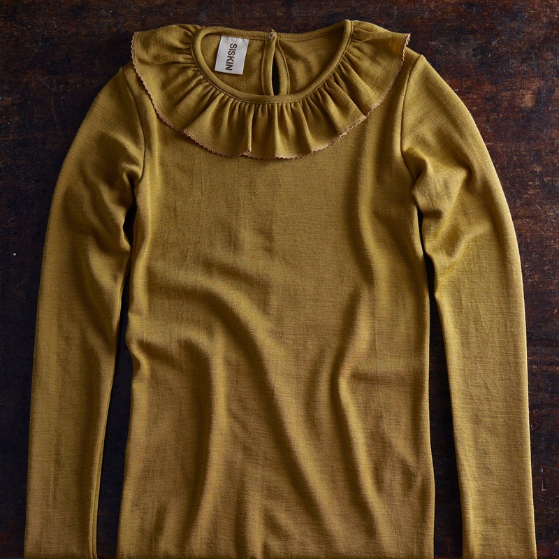 Wren Womens Top – Merino Wool & Silk – Pistachio