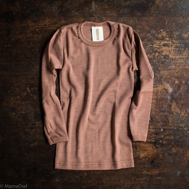 Lark Top – Merino Wool & Silk – Cedarwood