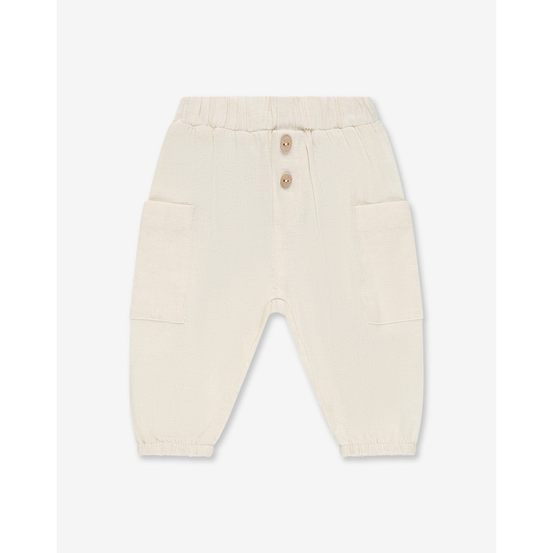 Long Woven Pants 0-3 BR17