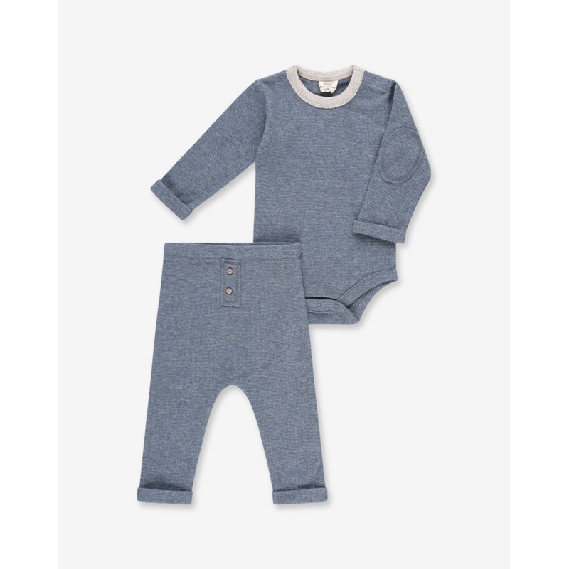 Pique Bodysuit & Pants Set PR1
