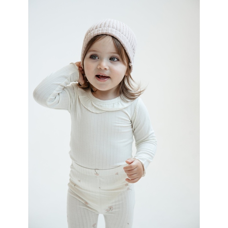 Rib Bodysuit & Pants Set PR7