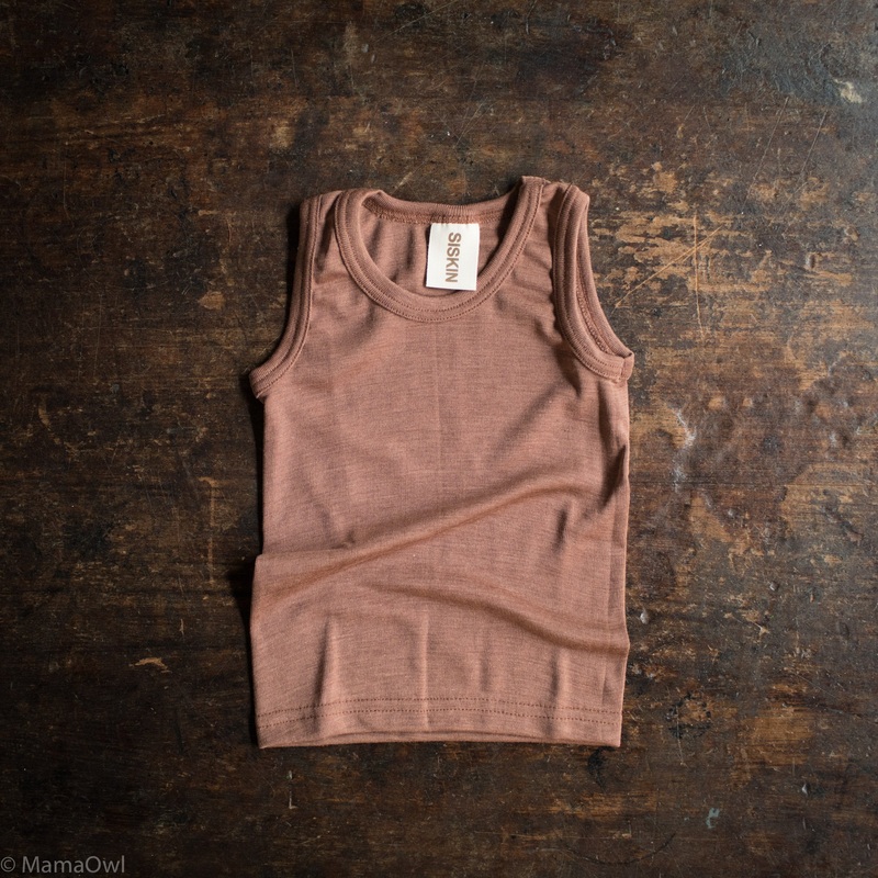 Swift Top – Merino Wool & Silk – Cedarwood