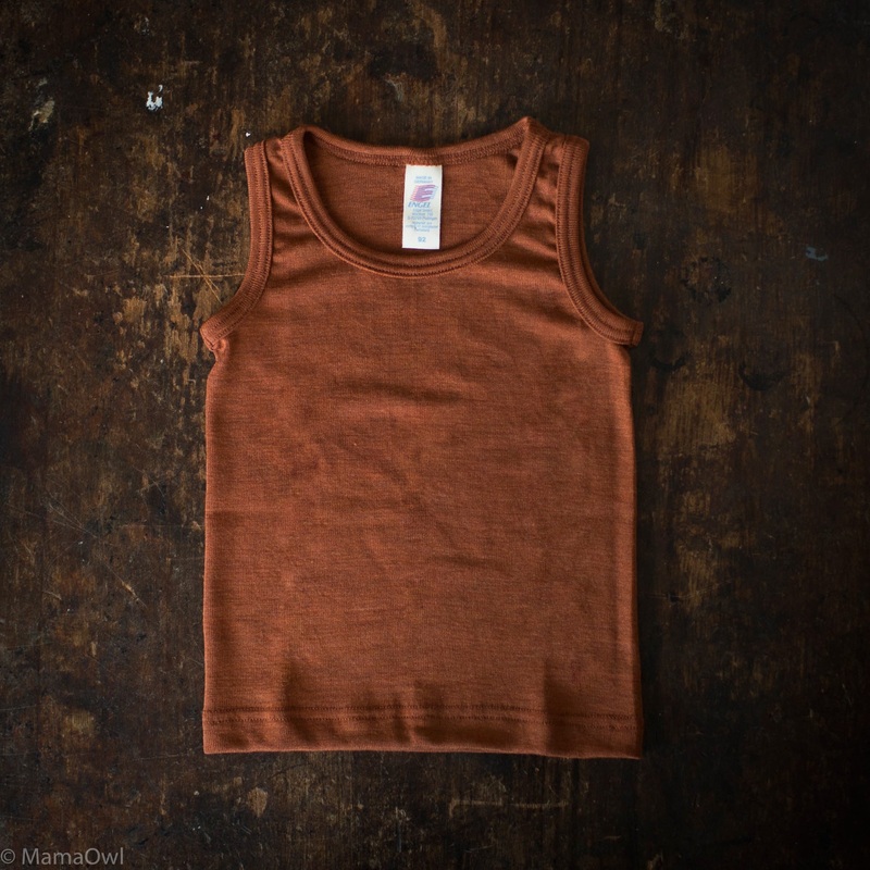 Swift Top – Merino Wool & Silk – Deep Rust