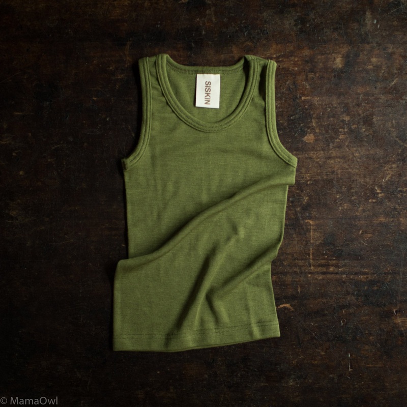 Swift Top – Merino Wool & Silk – Moss