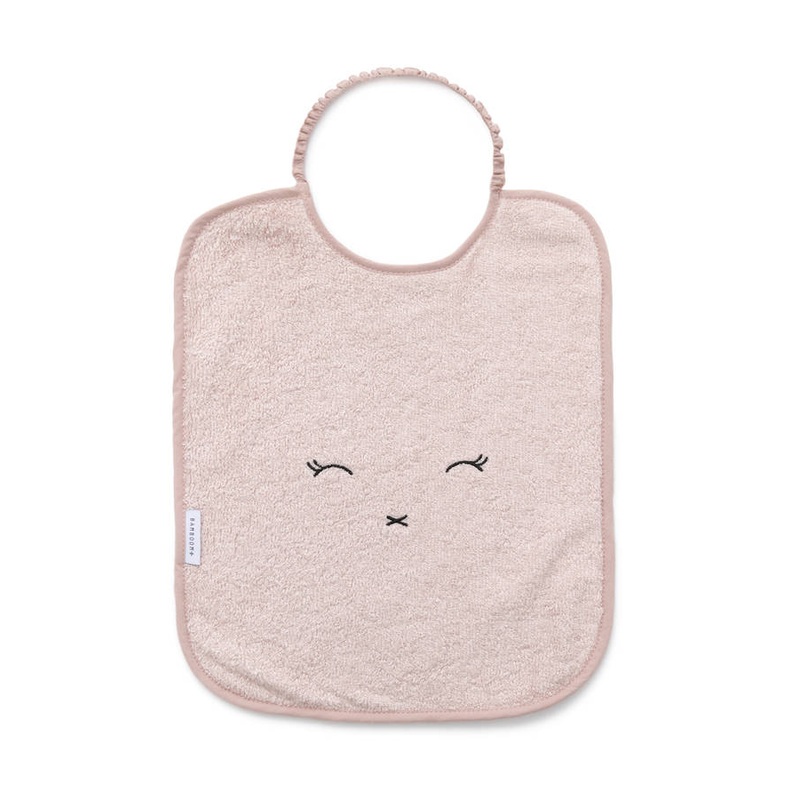 XL terrycloth bib – PINK 04