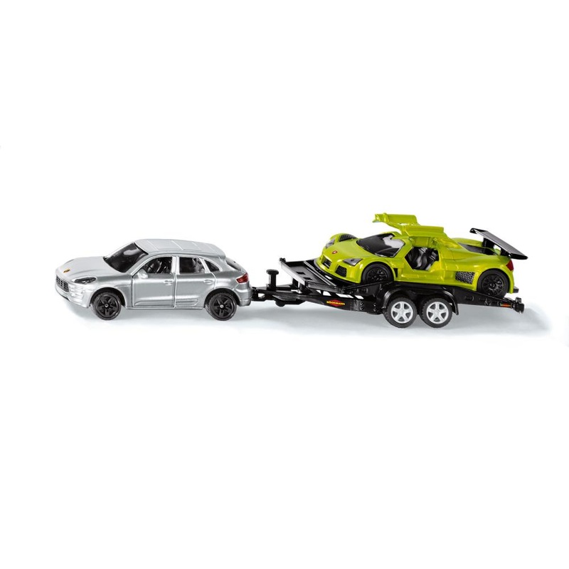 SIKU Car with Trailer 1:55