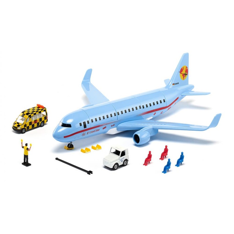 SIKU Commerical aircraft with accessories