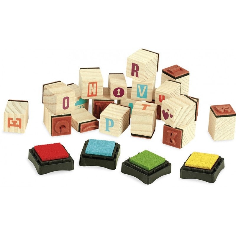 Vilac First Printer’s ABC Stamps