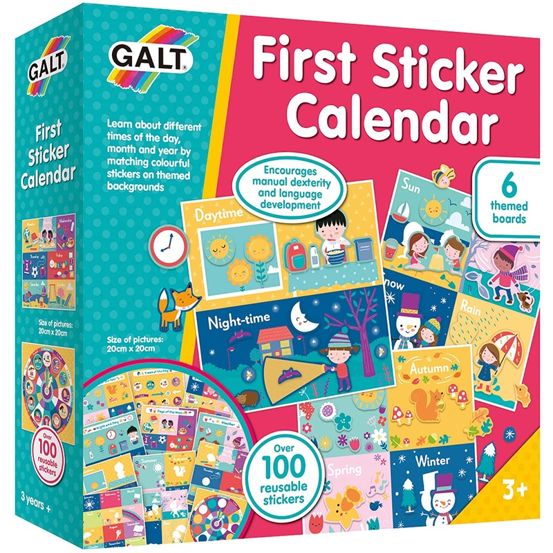 Galt 1105593 First Sticker Calendar
