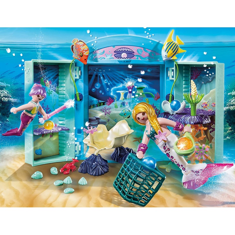 PLAYMOBIL 70509 Play Box – Magical Mermaid