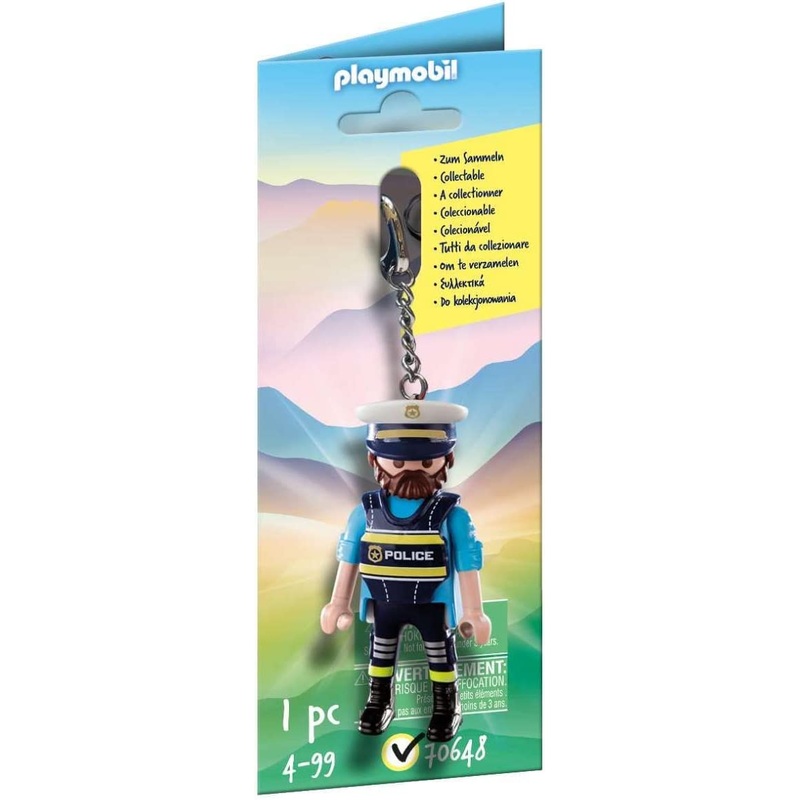 PLAYMOBIL 70648 Key Chain – Police Officer